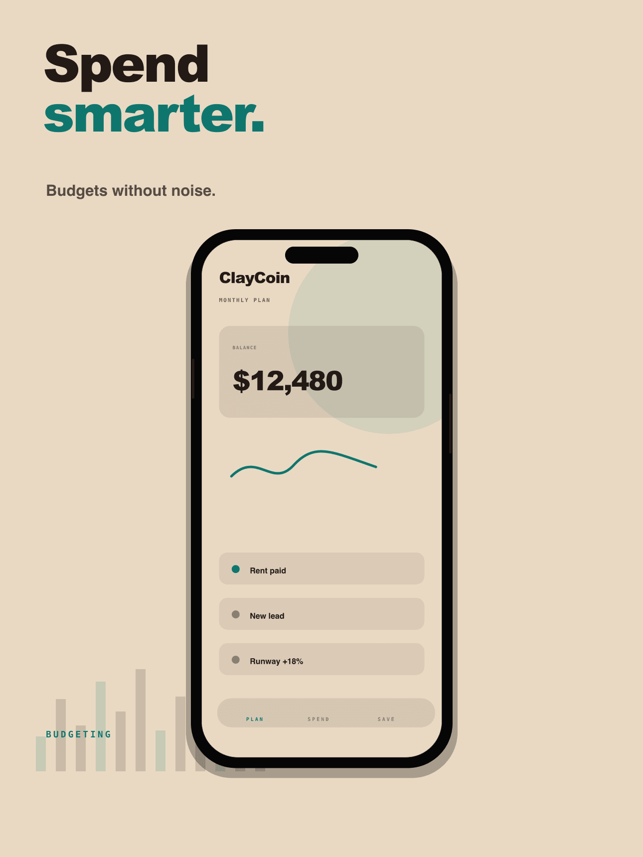 Clay Ledger App Store screenshot preview