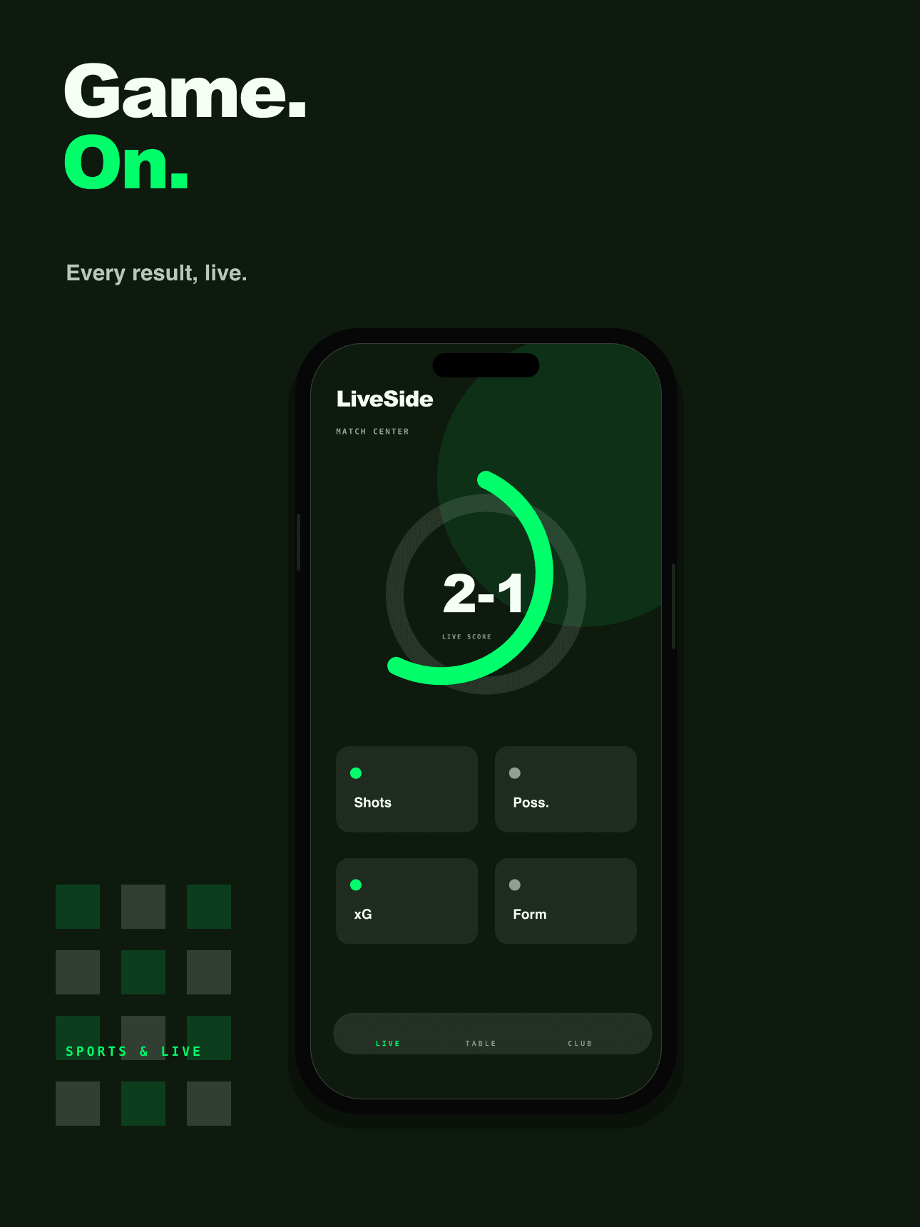 Stadium Bold App Store screenshot preview